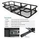 Universal Tail Hitch Mount Rack Luggage Basket Cargo Carrier Storage For Jeep